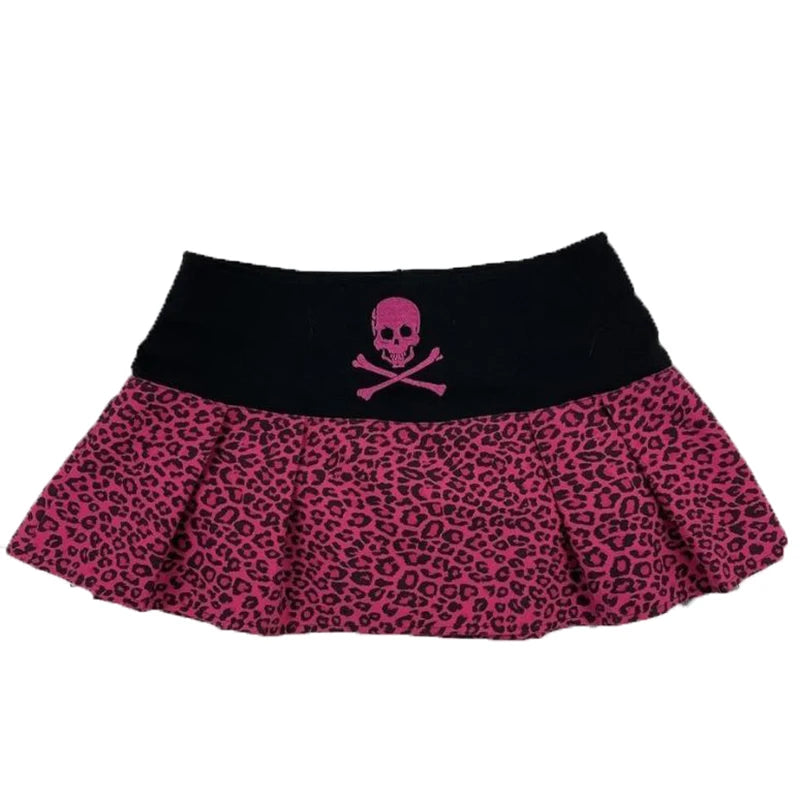 Ruffle Skull Skirt