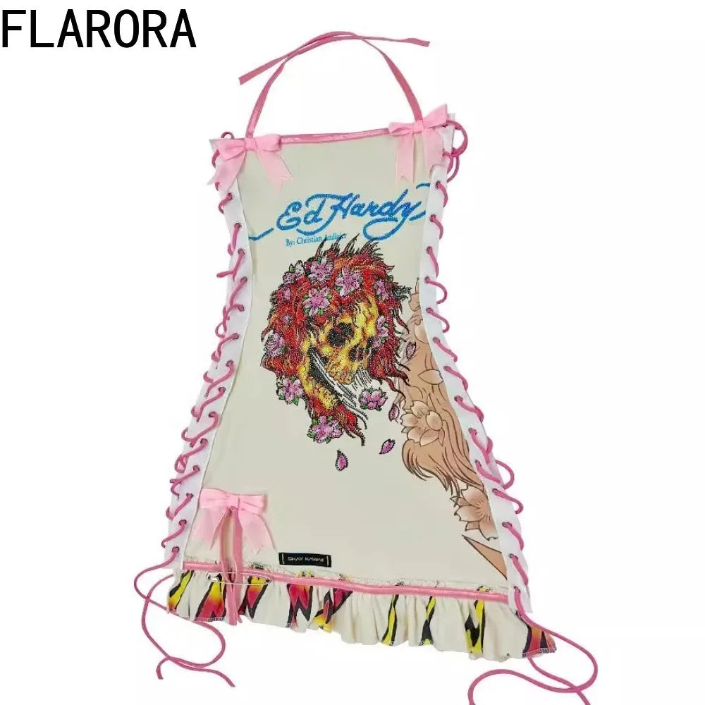 Ed Hardy Laceup Dress
