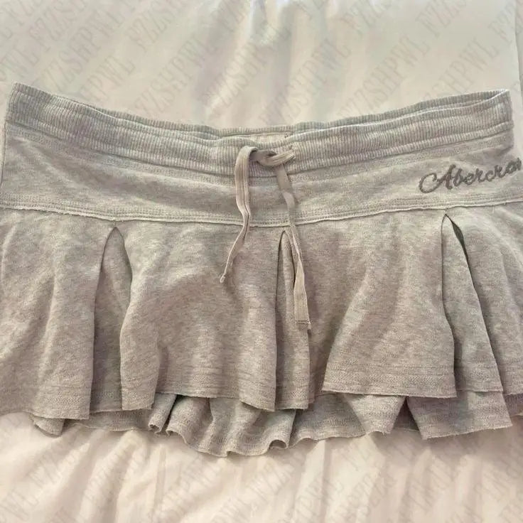 Ruffle Skull Skirt