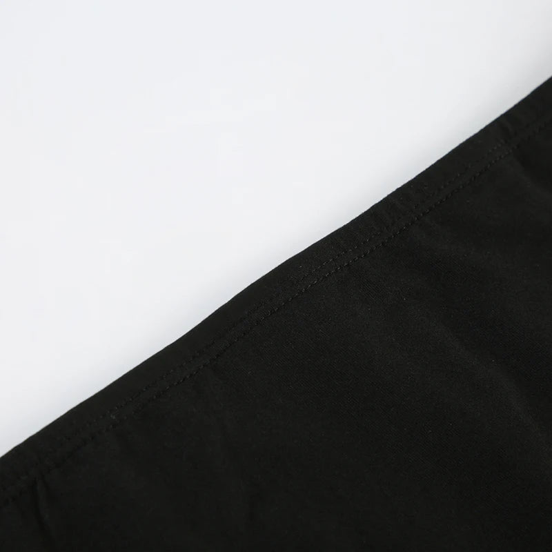 Black Lace Trim Mini Skirt
