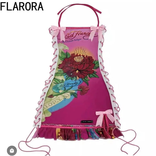 Ed Hardy Laceup Dress