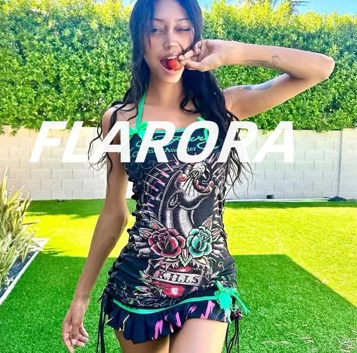 Ed Hardy Laceup Dress