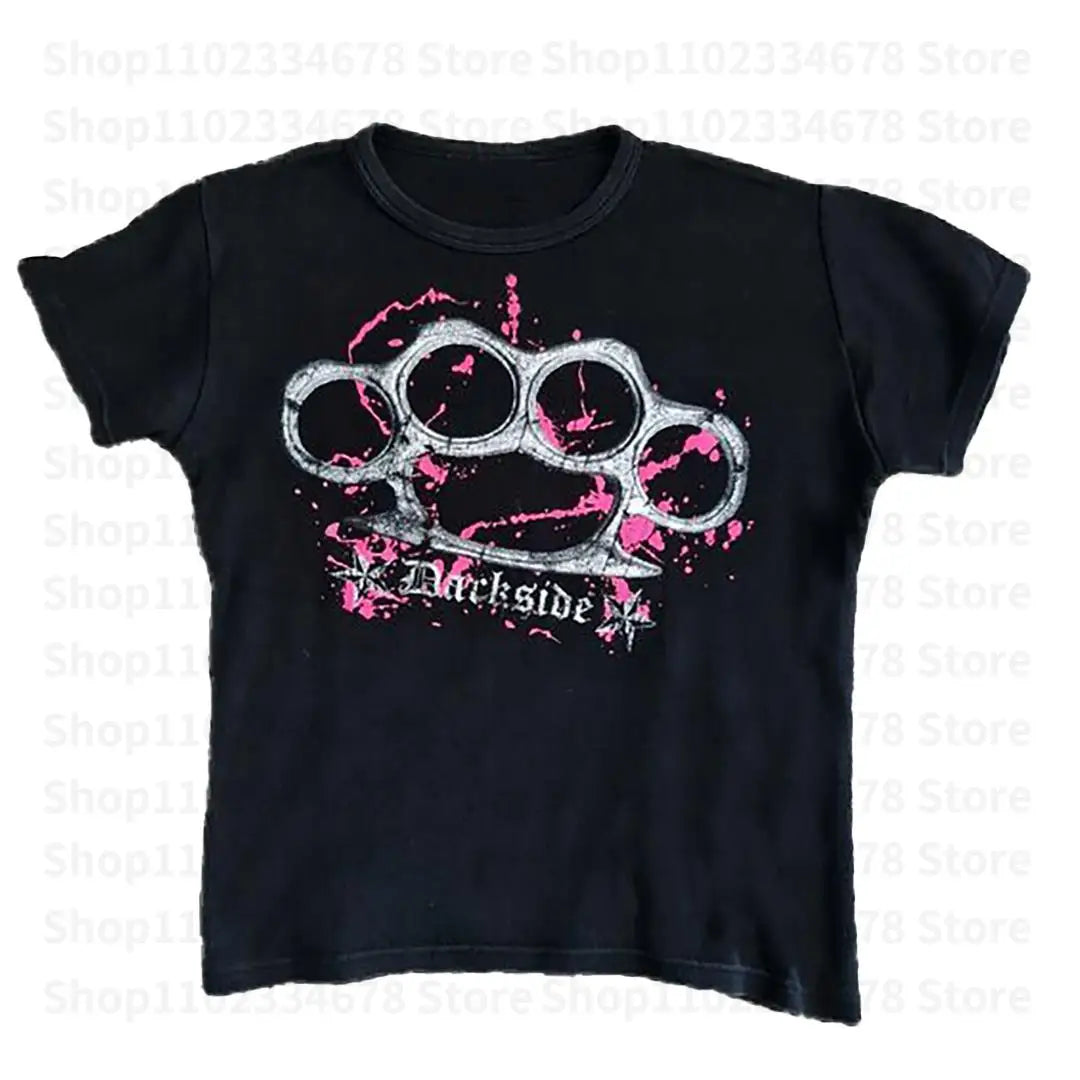 Dark Side Brass Knuckle Baby Tee