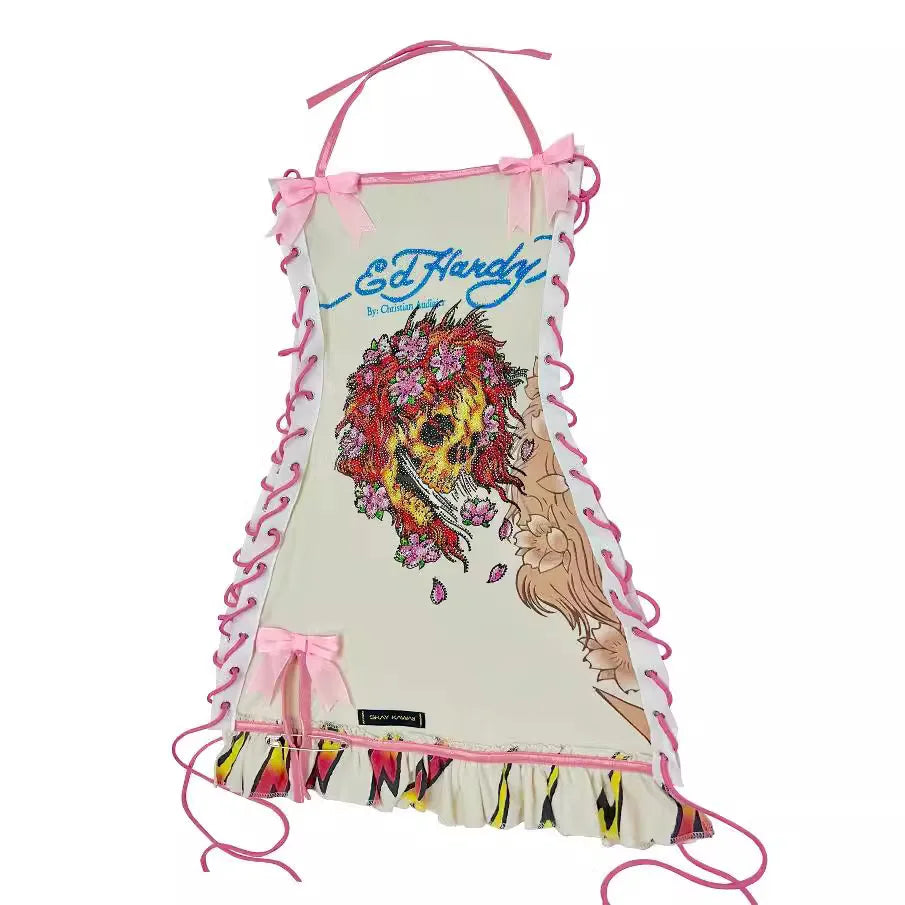 Ed Hardy Laceup Dress