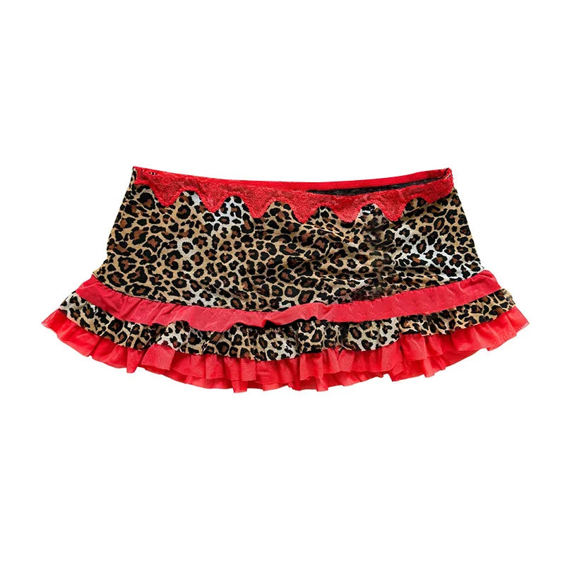 Ruffle Skull Skirt