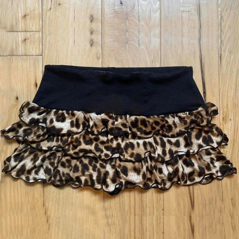Ruffle Skull Skirt