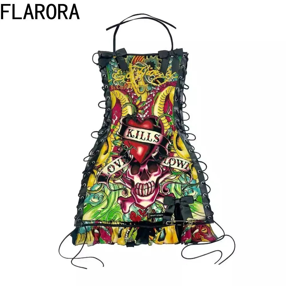 Ed Hardy Laceup Dress
