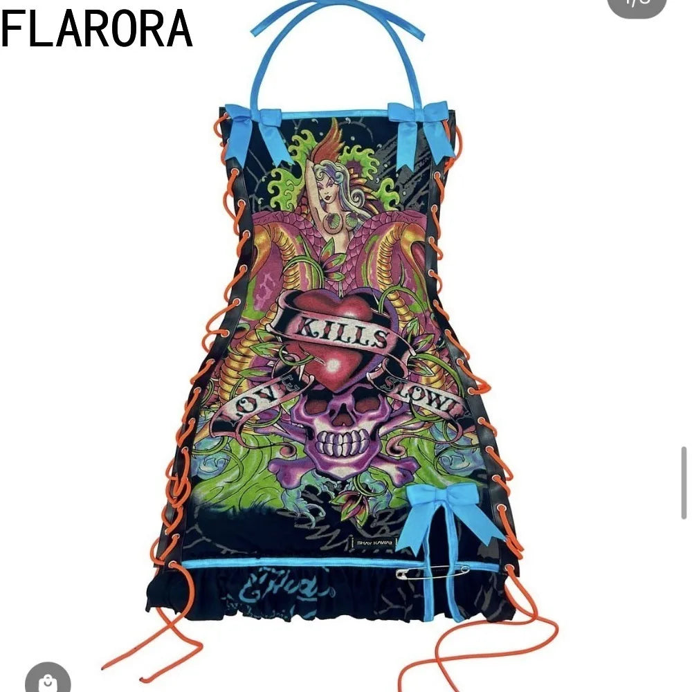 Ed Hardy Laceup Dress