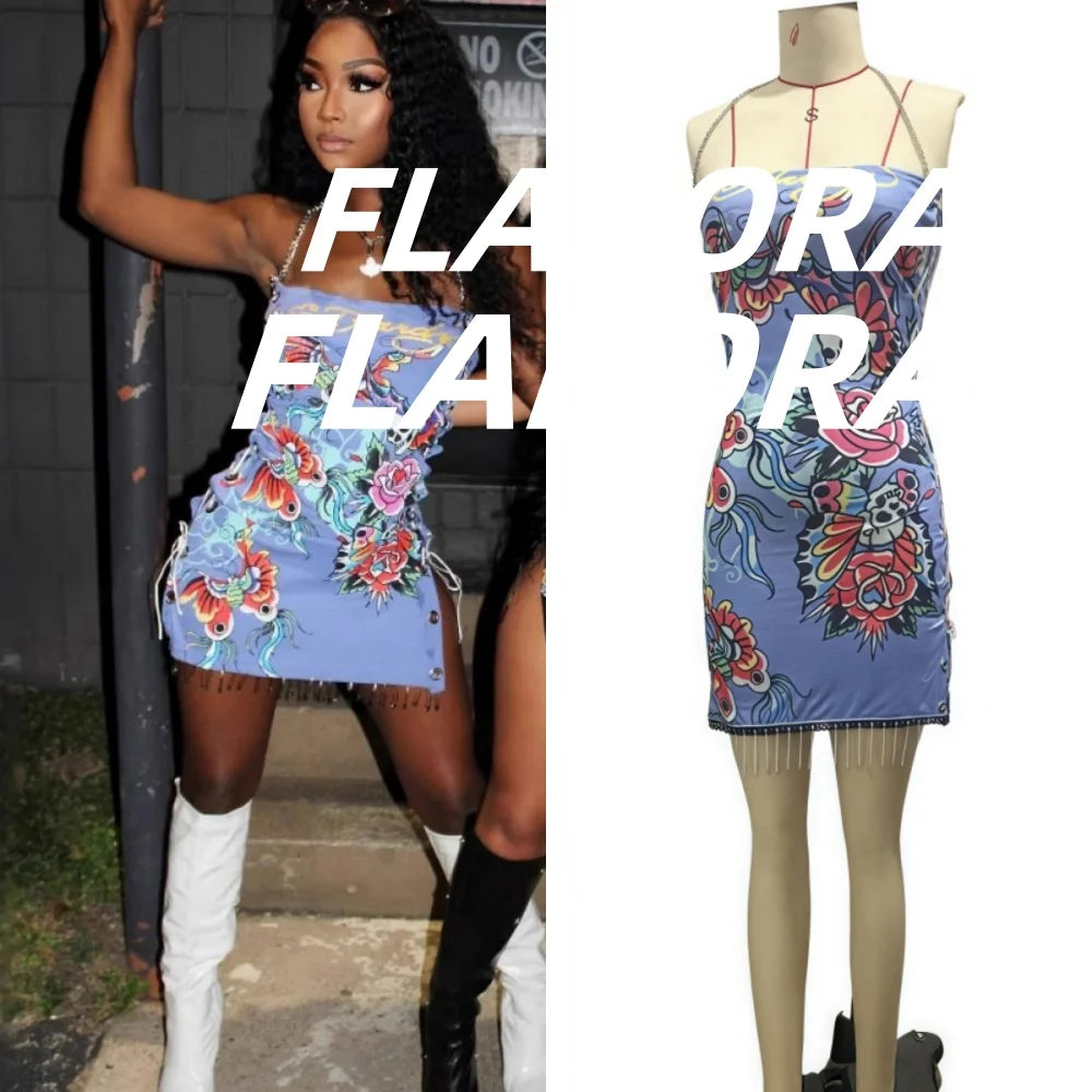 Ed Hardy Laceup Dress