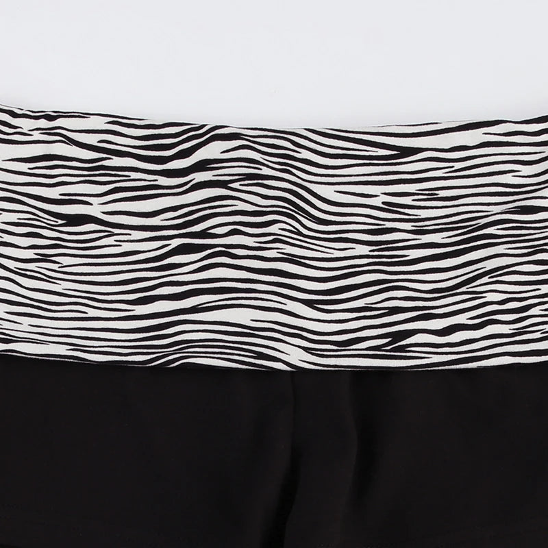 Zebra Print Shorts