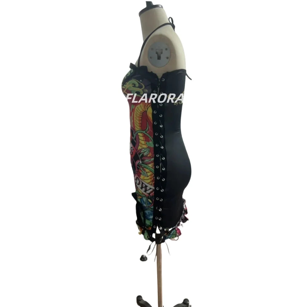 Ed Hardy Laceup Dress