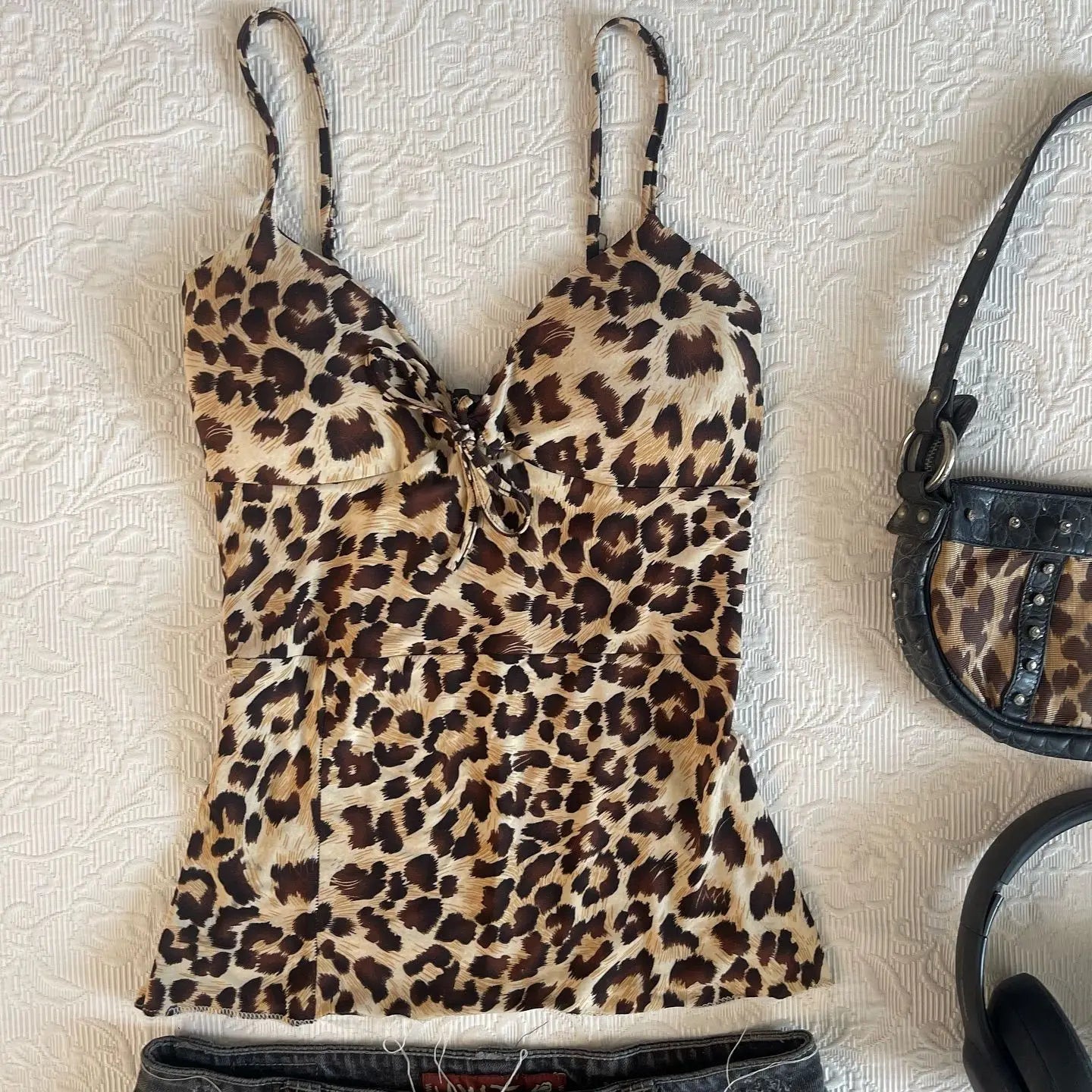 Vintage Style Coquette Lace Top