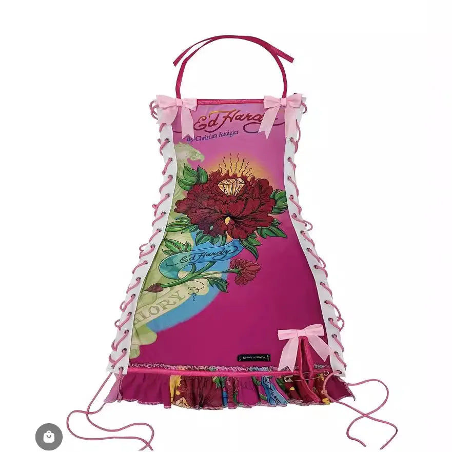 Ed Hardy Laceup Dress